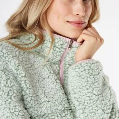 Protest Fleece " PRTGERBERA In Juniper -protest shop protest fleece prtgerbera in juniper 5