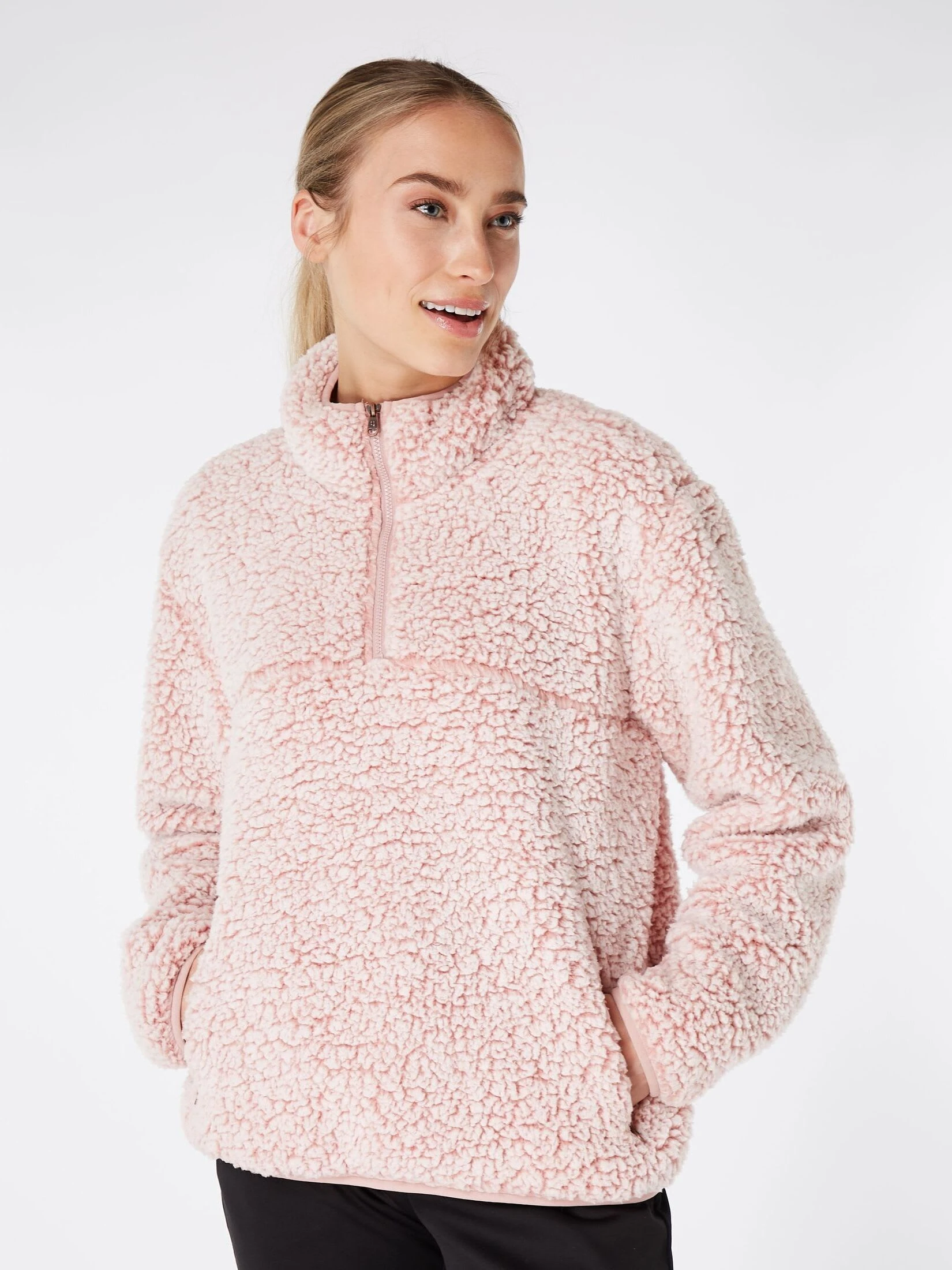 Protest Fleece " PRTGERBERA In Mauve 4 Protest Fleece " PRTGERBERA In Mauve – Bild 2