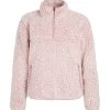 Protest Fleece " PRTGERBERA In Mauve 1 Protest Fleece " PRTGERBERA In Mauve -protest shop protest fleece prtgerbera in mauve