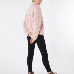 Protest Fleece " PRTGERBERA In Mauve 13 Protest Fleece " PRTGERBERA In Mauve -protest shop protest fleece prtgerbera in mauve 5