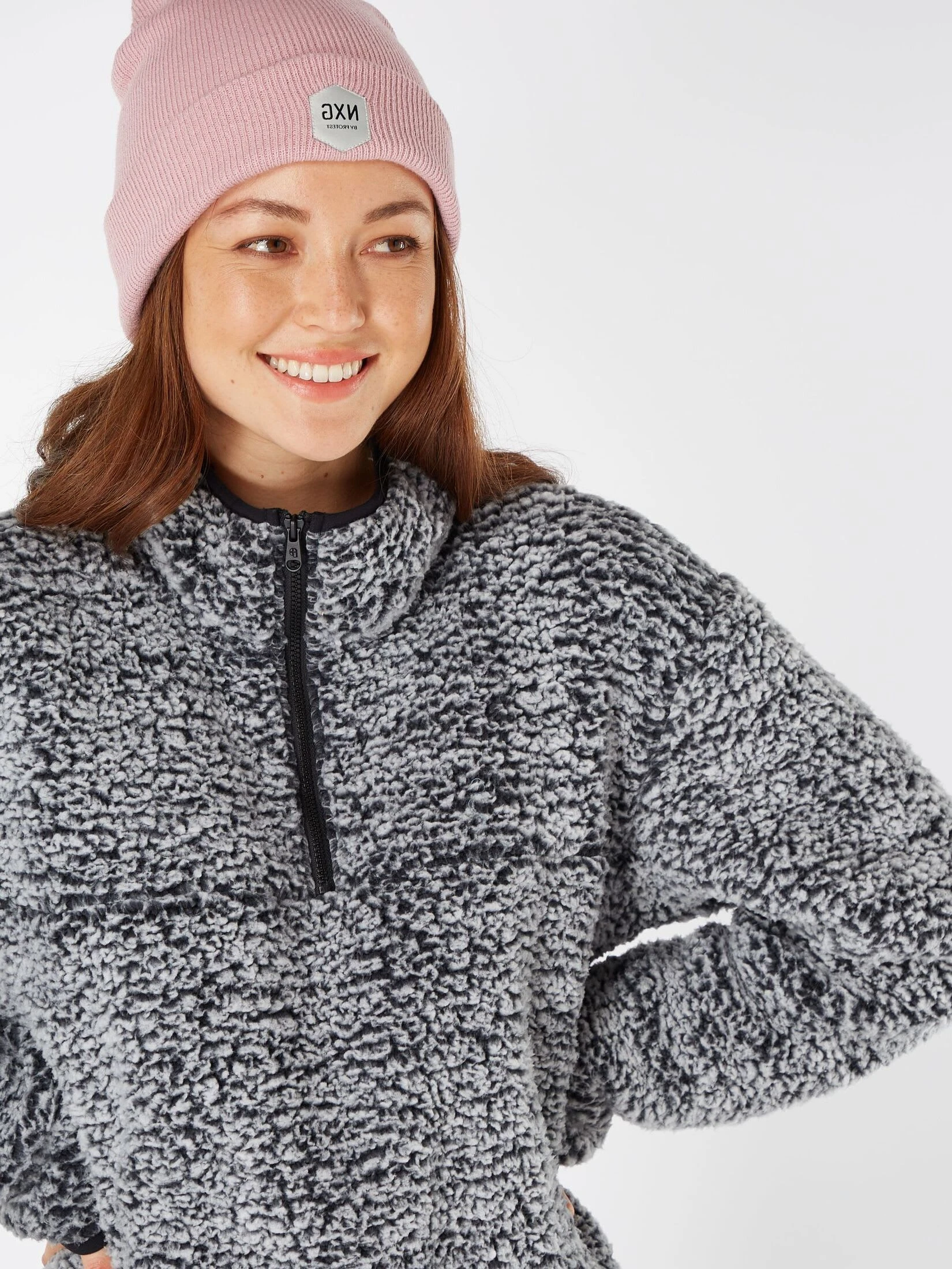 Protest Fleece " PRTGERBERA In True Black 7 Protest Fleece " PRTGERBERA In True Black – Bild 5