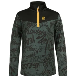 Protest Fleece " PRTJOEP JR In Huntergreen