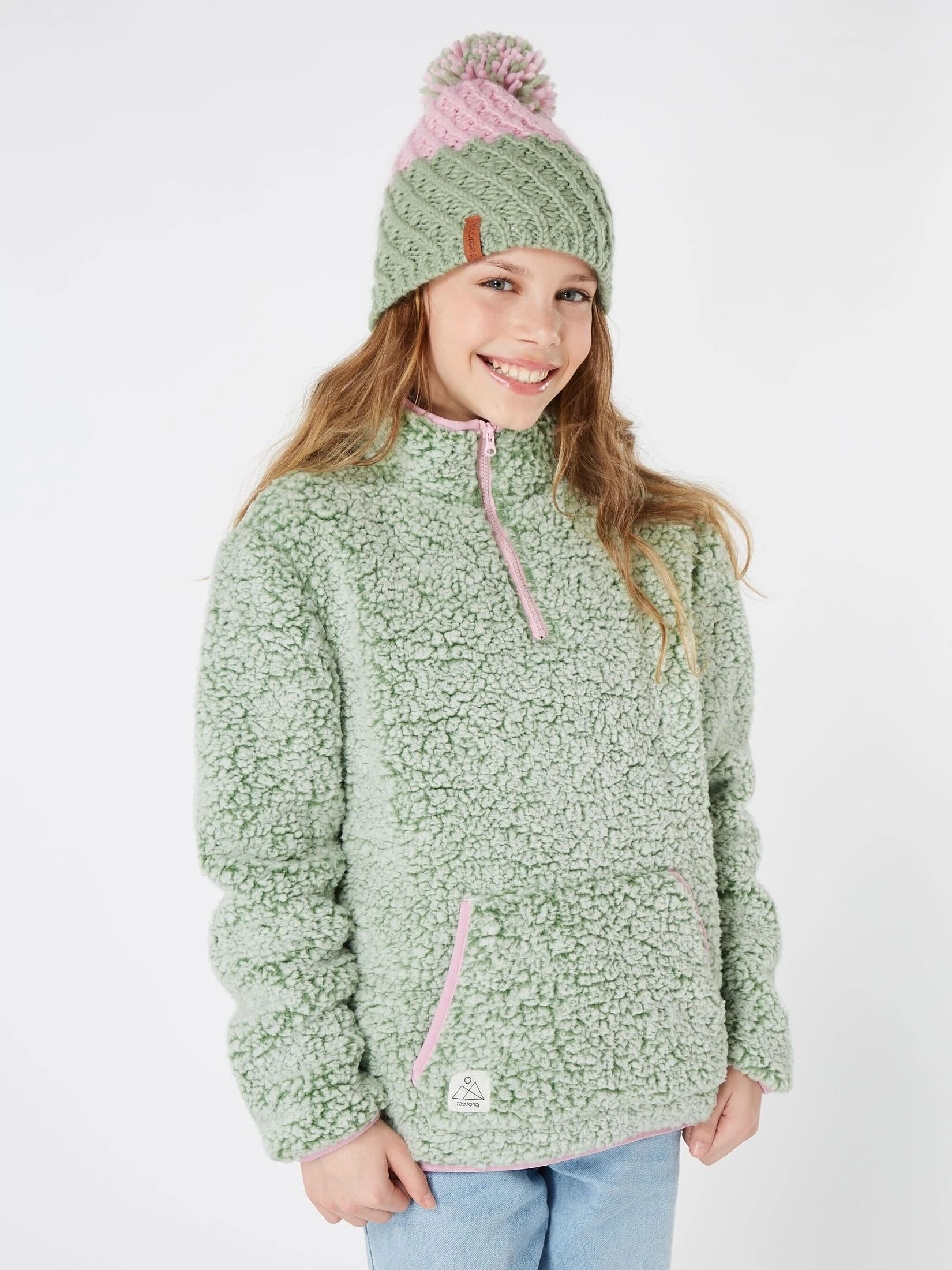 Protest Fleece " PRTLINDE JR In Juniper 4 Protest Fleece " PRTLINDE JR In Juniper – Bild 2