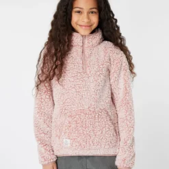 Protest Fleece " PRTLINDE JR In Mauve 9 Protest Fleece " PRTLINDE JR In Mauve -protest shop protest fleece prtlinde jr in mauve 1