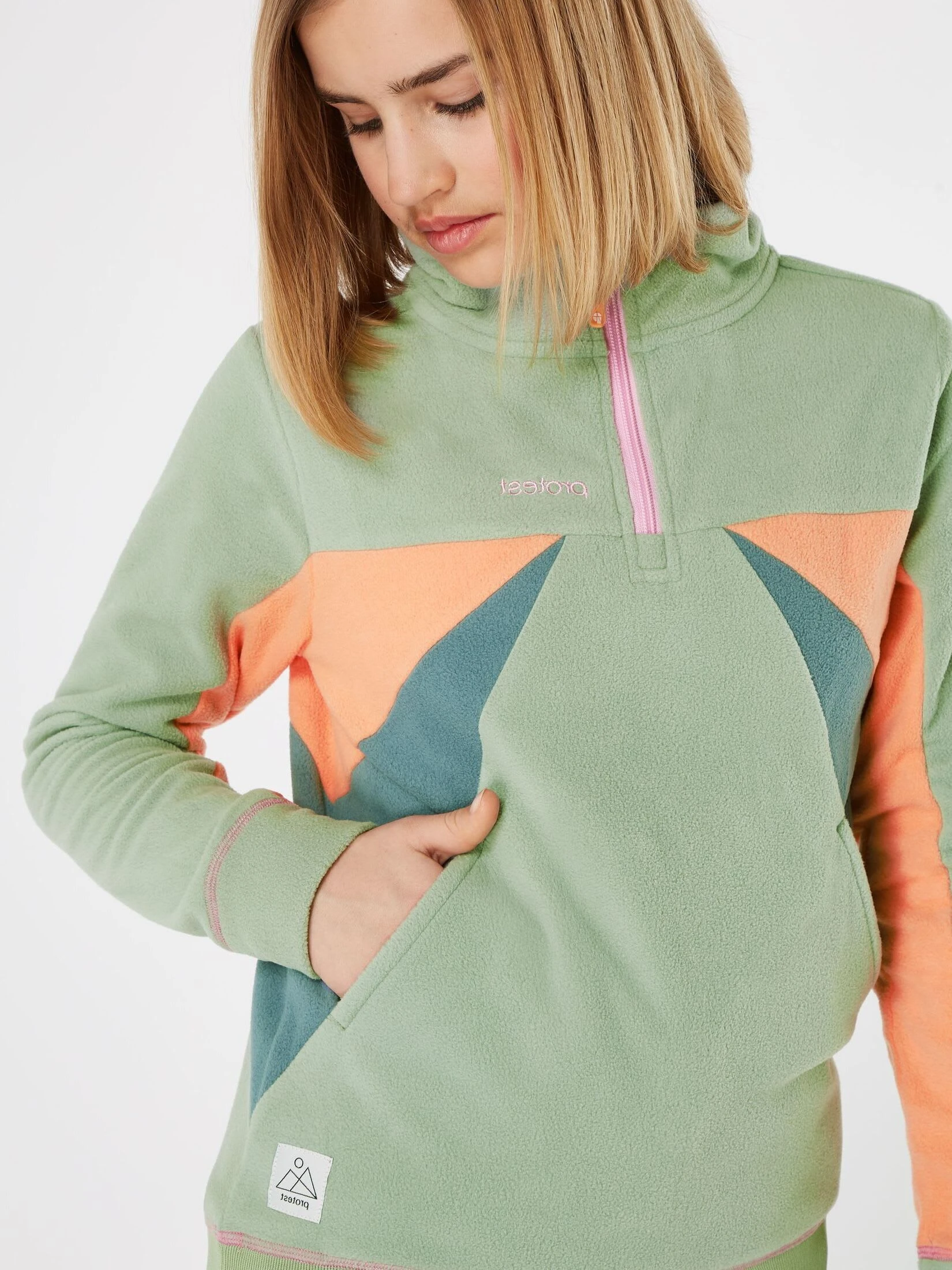 Protest Fleece " PRTLIO JR In Juniper 7 Protest Fleece " PRTLIO JR In Juniper – Bild 5
