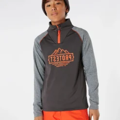 Protest Fleece " PRTMAXIM JR In Deep Grey 9 Protest Fleece " PRTMAXIM JR In Deep Grey -protest shop protest fleece prtmaxim jr in deep grey 1