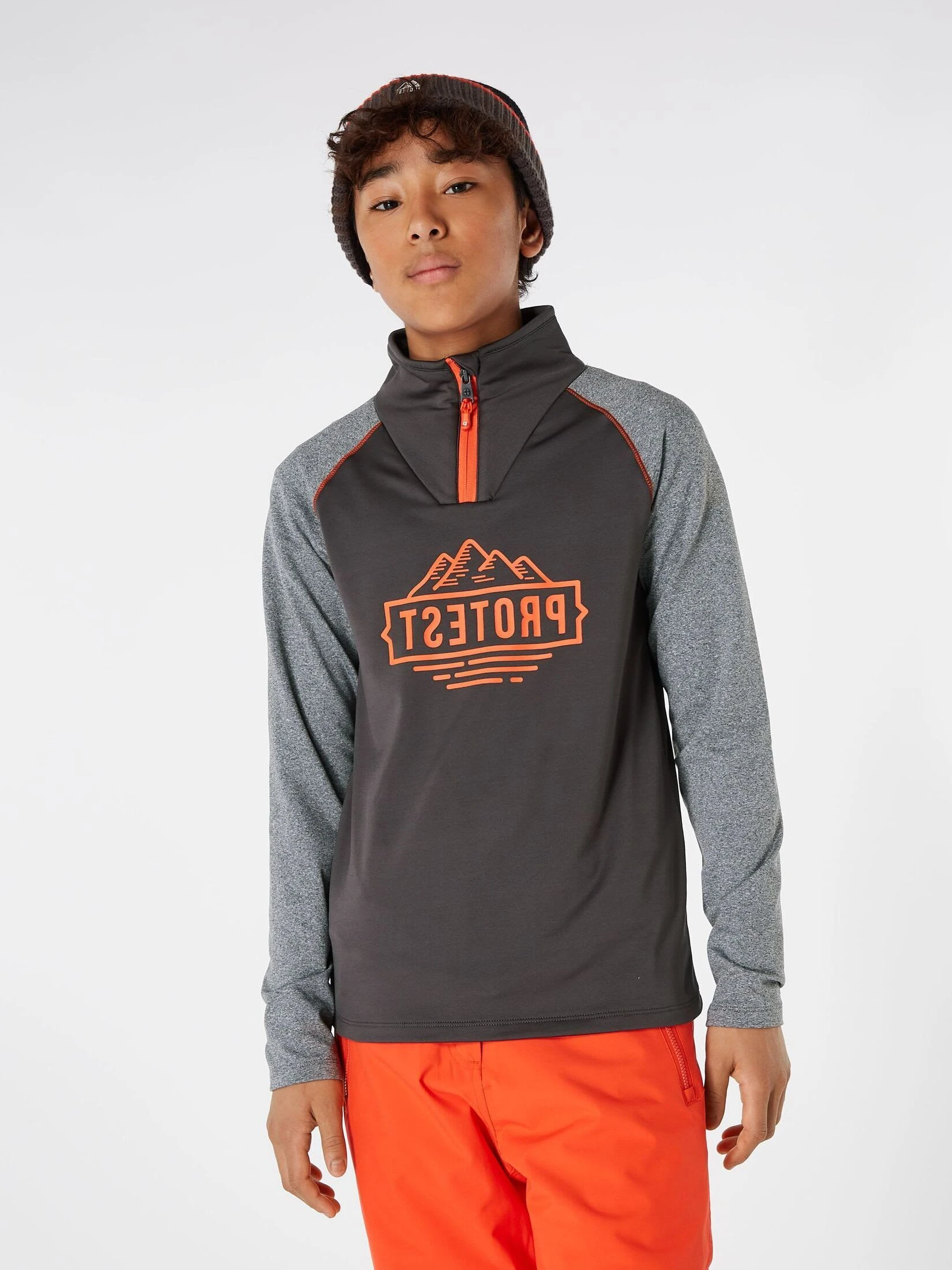 Protest Fleece " PRTMAXIM JR In Deep Grey 4 Protest Fleece " PRTMAXIM JR In Deep Grey – Bild 2