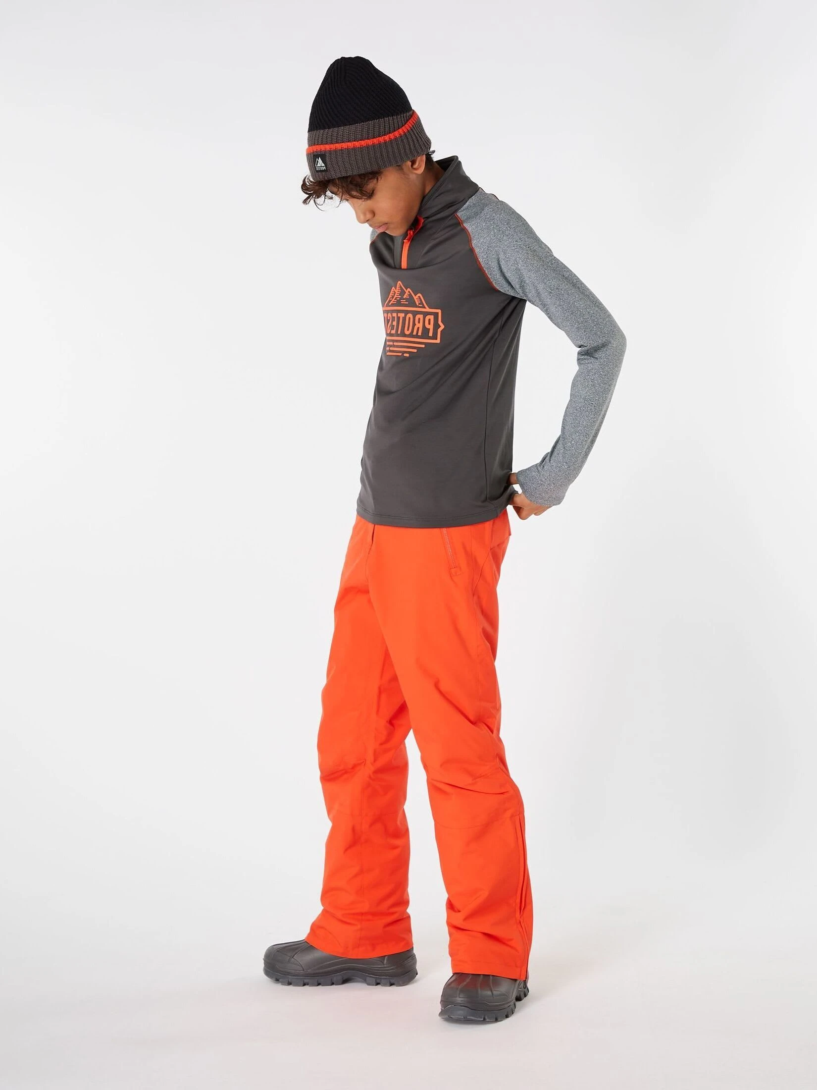 Protest Fleece " PRTMAXIM JR In Deep Grey 5 Protest Fleece " PRTMAXIM JR In Deep Grey – Bild 3