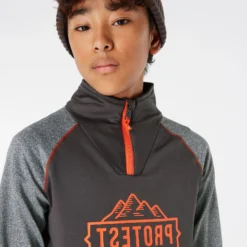 Protest Fleece " PRTMAXIM JR In Deep Grey 12 Protest Fleece " PRTMAXIM JR In Deep Grey -protest shop protest fleece prtmaxim jr in deep grey 4