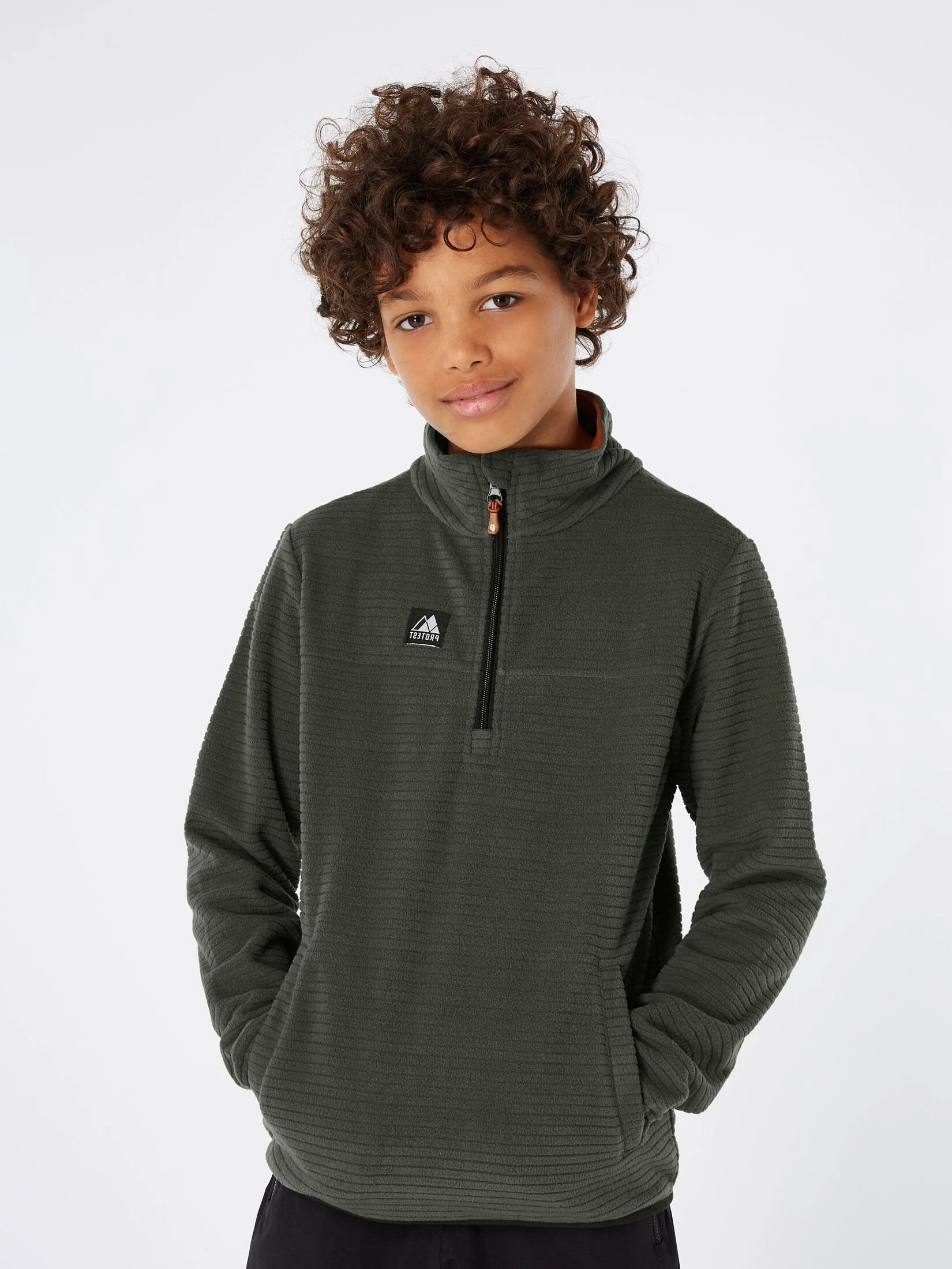 Protest Fleece " PRTSEB JR In Huntergreen 4 Protest Fleece " PRTSEB JR In Huntergreen – Bild 2