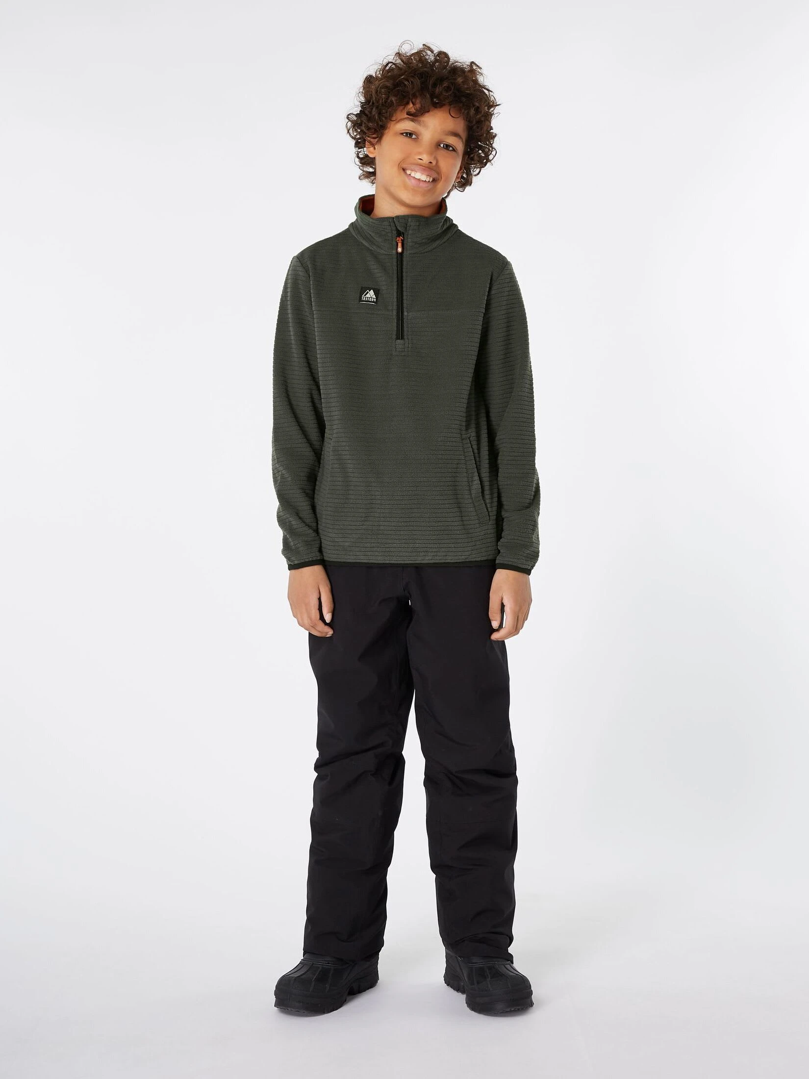 Protest Fleece " PRTSEB JR In Huntergreen 5 Protest Fleece " PRTSEB JR In Huntergreen – Bild 3