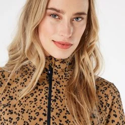 Protest Fleece " PRTVIOLET In Fudgecamel -protest shop protest fleece prtviolet in fudgecamel 4