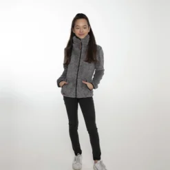 Protest Fleece " RIRI JR In Dark Grey Melee 11 Protest Fleece " RIRI JR In Dark Grey Melee -protest shop protest fleece riri jr in dark grey melee 2