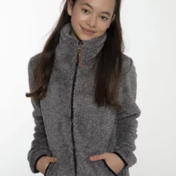 Protest Fleece " RIRI JR In Dark Grey Melee 14 Protest Fleece " RIRI JR In Dark Grey Melee -protest shop protest fleece riri jr in dark grey melee 5