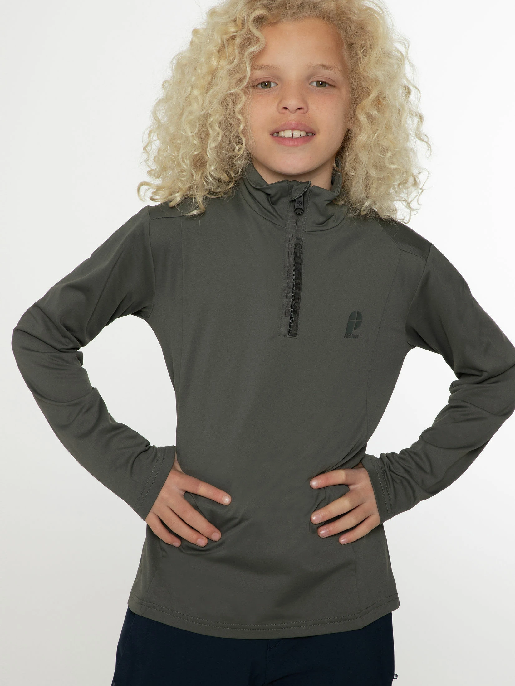 Protest Fleece " WILLOWY JR In Huntergreen 8 Protest Fleece " WILLOWY JR In Huntergreen – Bild 6