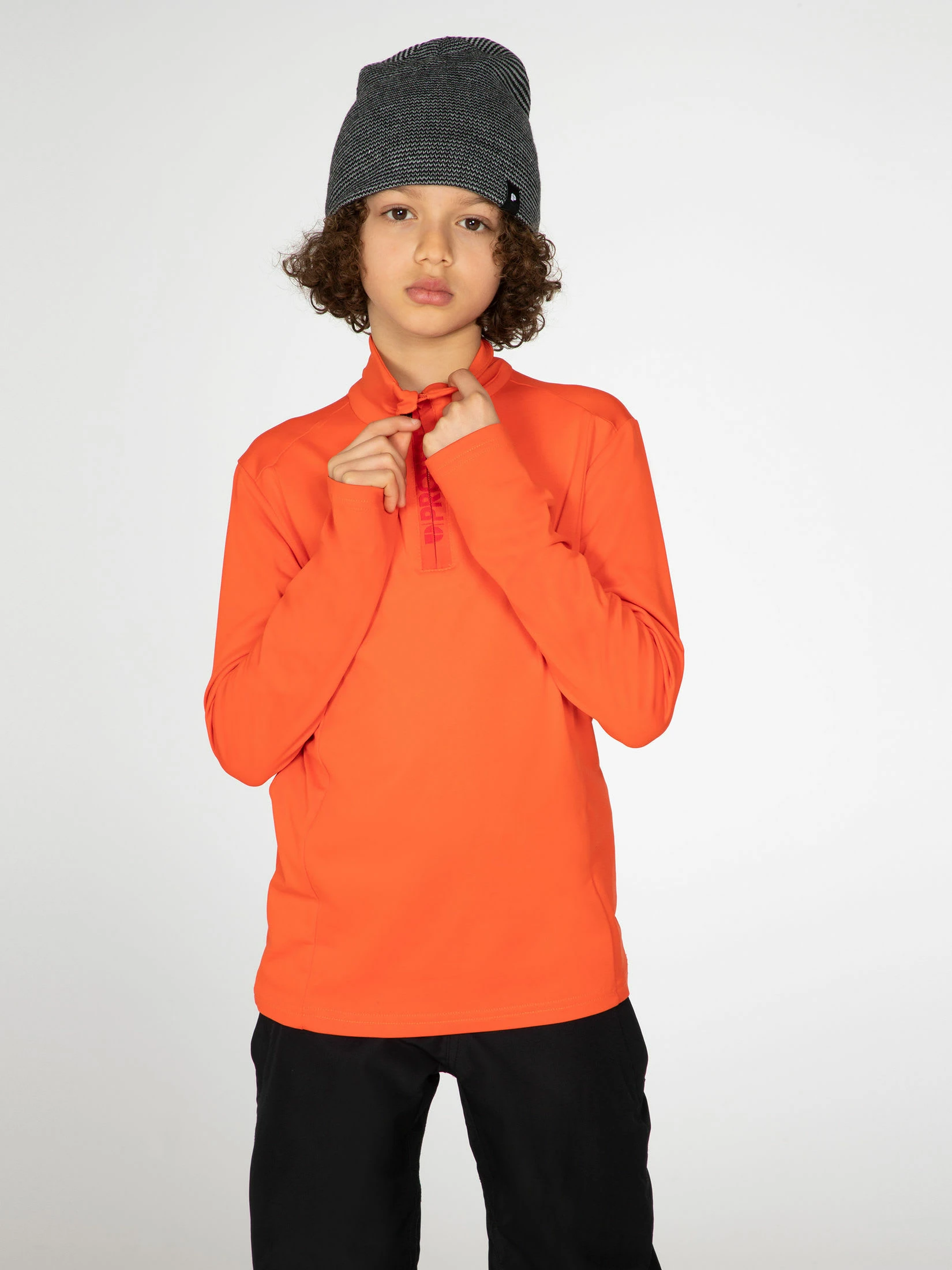 Protest Fleece " WILLOWY JR In Orange Fire 4 Protest Fleece " WILLOWY JR In Orange Fire – Bild 2