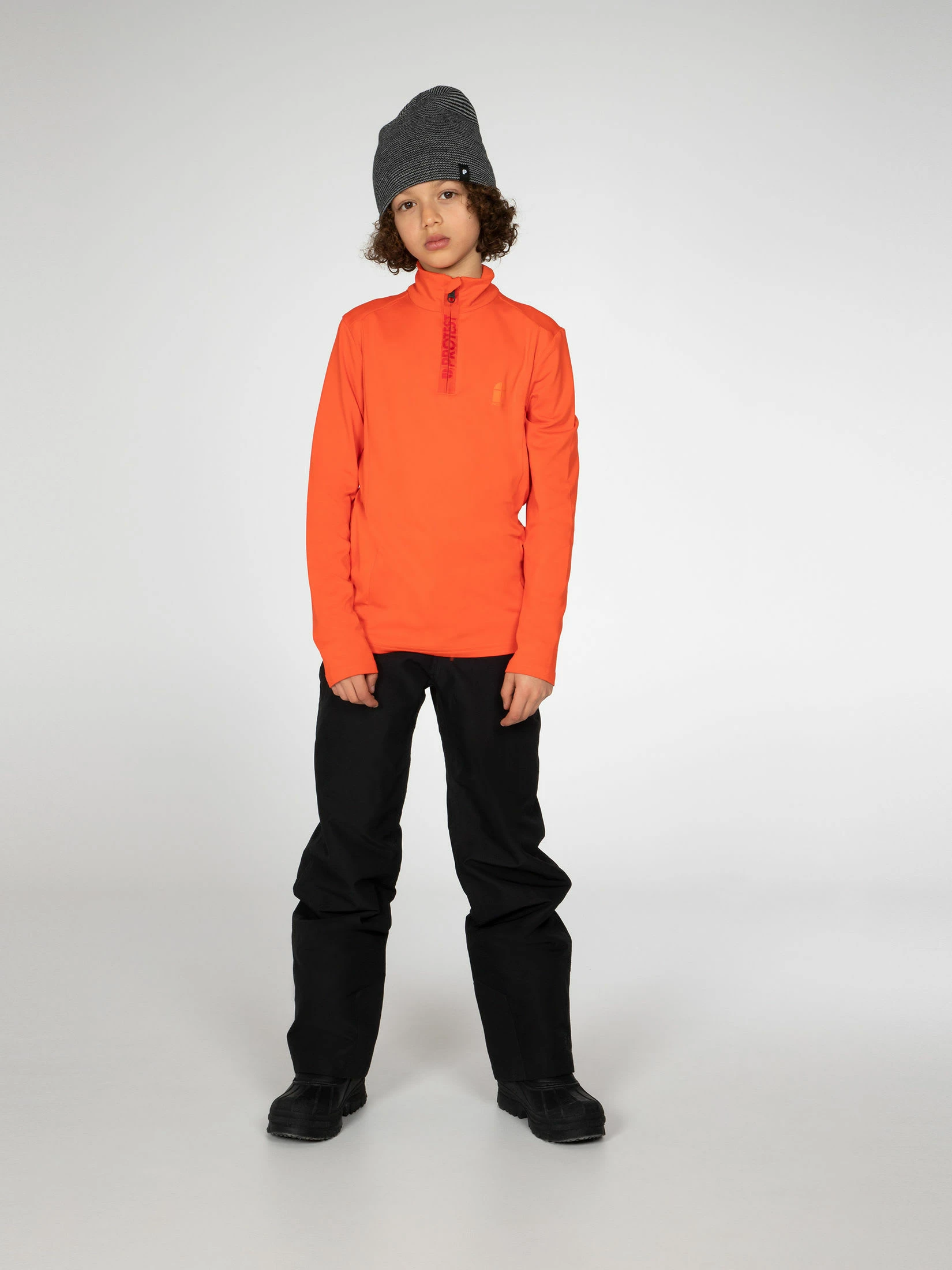 Protest Fleece " WILLOWY JR In Orange Fire 5 Protest Fleece " WILLOWY JR In Orange Fire – Bild 3