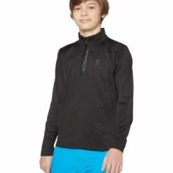 Protest Fleece " WILLOWY JR In True Black -protest shop protest fleece willowy jr in true black 2