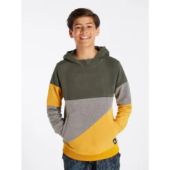 Protest Fleecehoodie BASTIN JR In Huntergreen -protest shop protest fleecehoodie bastin jr in huntergreen 3 scaled