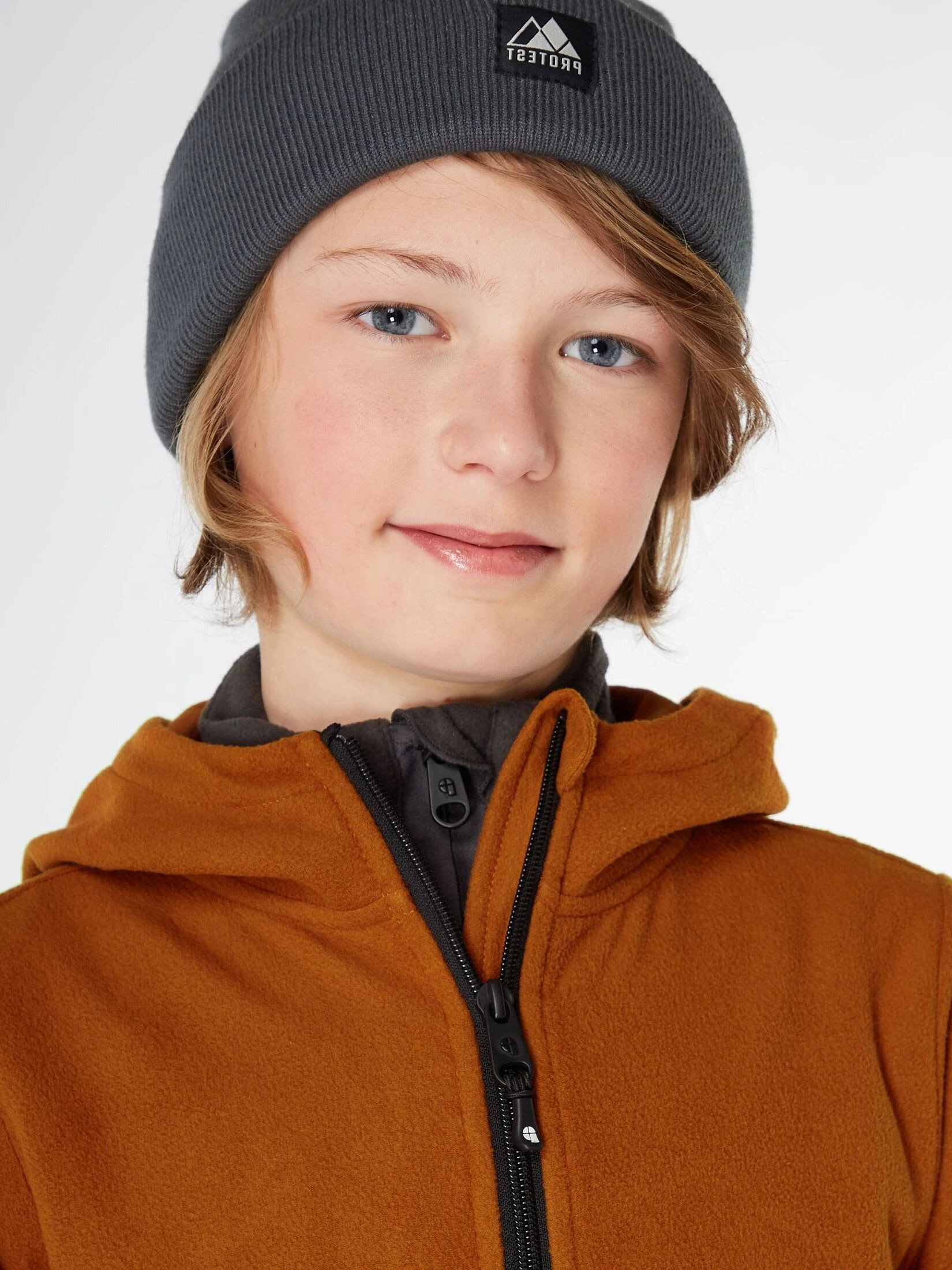 Protest Full Zip Hoodie " PRTBOB JR In Umberorange 7 Protest Full Zip Hoodie " PRTBOB JR In Umberorange – Bild 5