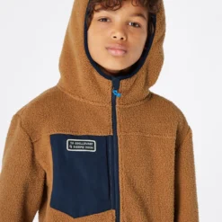Protest Full Zip Hoodie " PRTJERRY JR In Fudgecamel -protest shop protest full zip hoodie prtjerry jr in fudgecamel 4