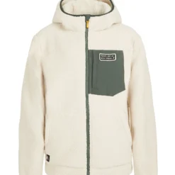 Protest Full Zip Hoodie " PRTJERRY JR In Kitoffwhite