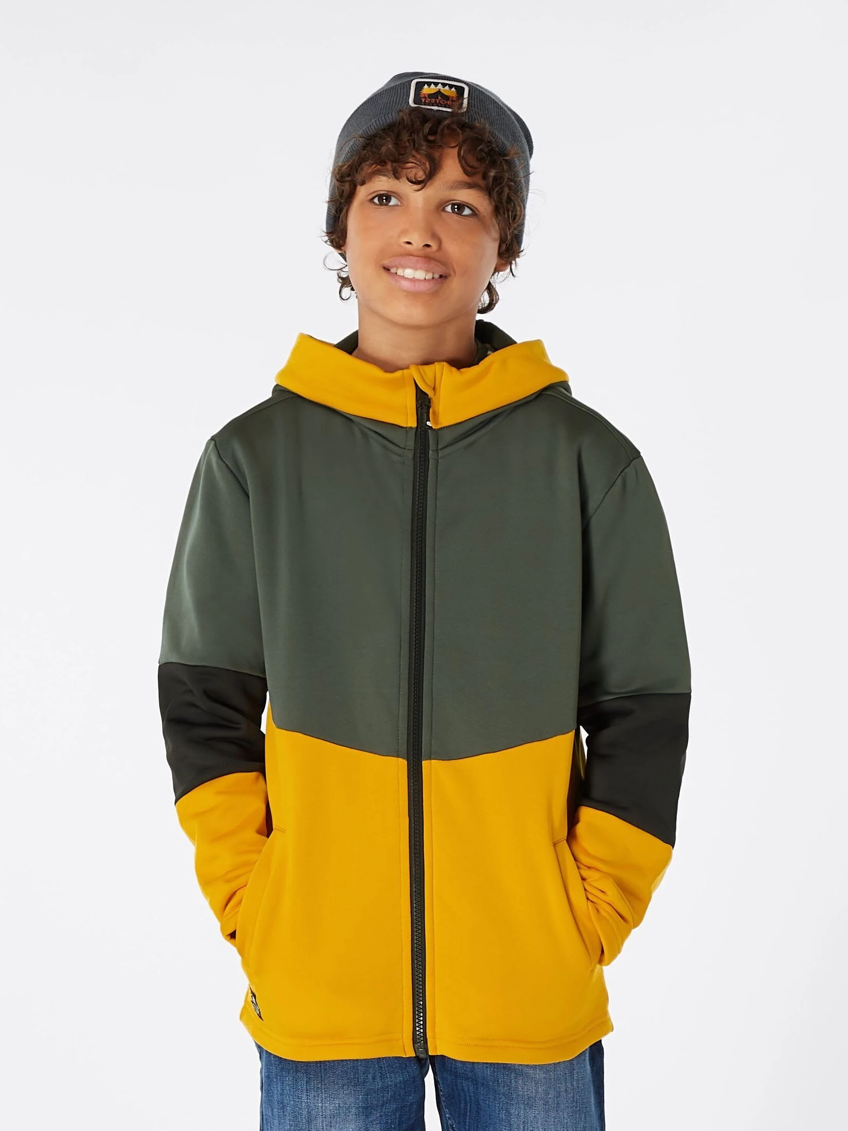 Protest Full Zip Hoodie " PRTREIN JR In Huntergreen 4 Protest Full Zip Hoodie " PRTREIN JR In Huntergreen – Bild 2