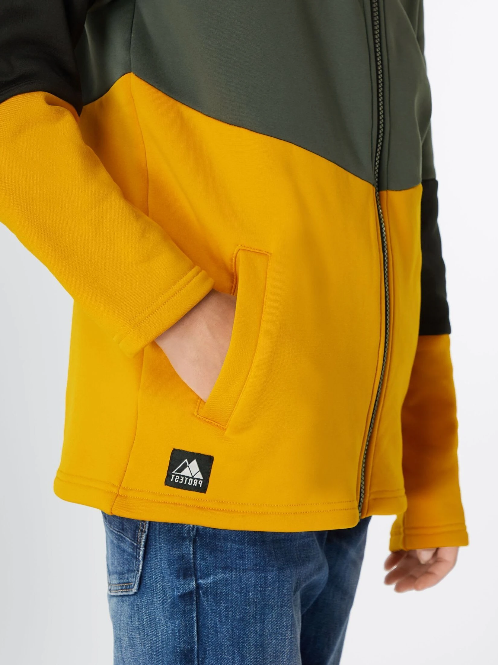 Protest Full Zip Hoodie " PRTREIN JR In Huntergreen 7 Protest Full Zip Hoodie " PRTREIN JR In Huntergreen – Bild 5