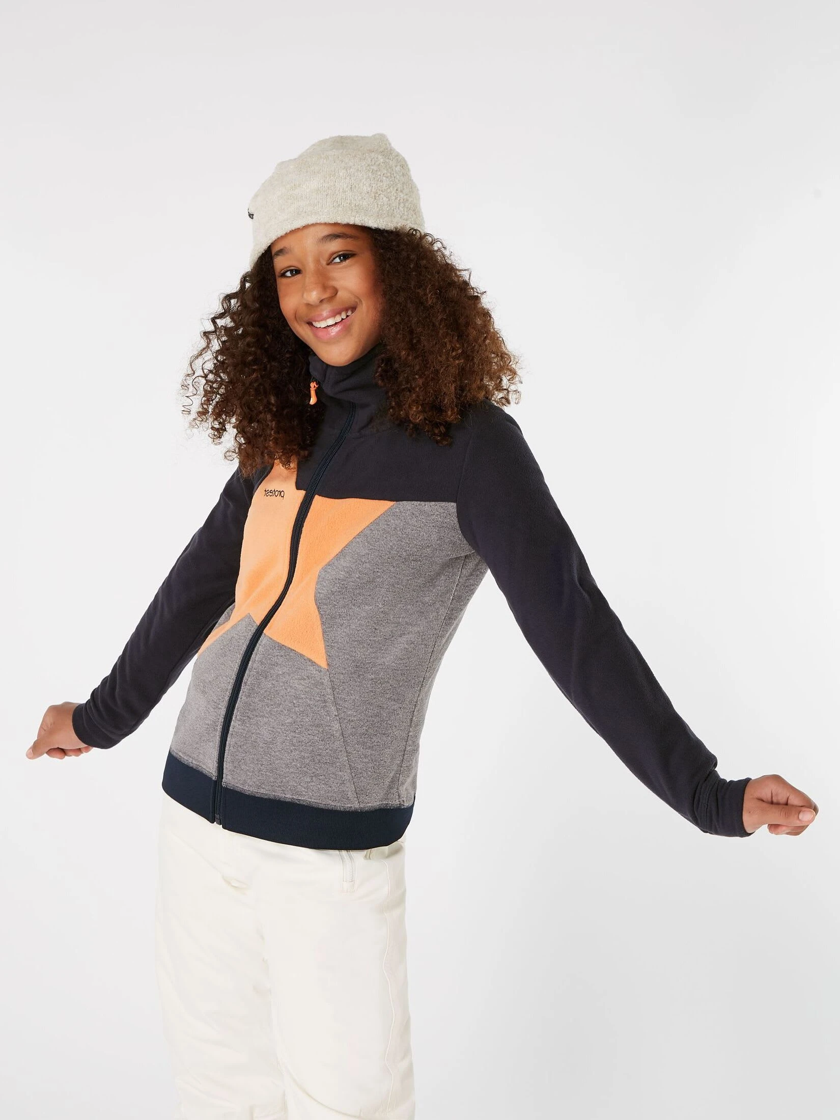 Protest Full Zip Top " PRTCHARLIE JR In Space Blue 4 Protest Full Zip Top " PRTCHARLIE JR In Space Blue – Bild 2