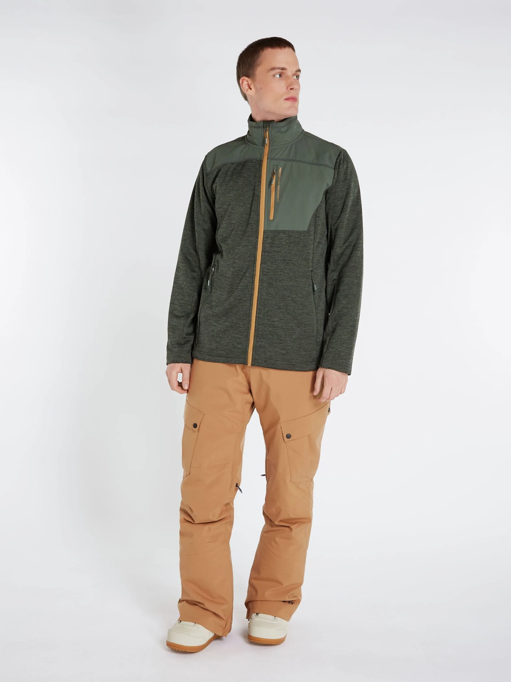 Protest Full Zip Top " PRTHAMMEREN In Huntergreen 5 Protest Full Zip Top " PRTHAMMEREN In Huntergreen – Bild 3