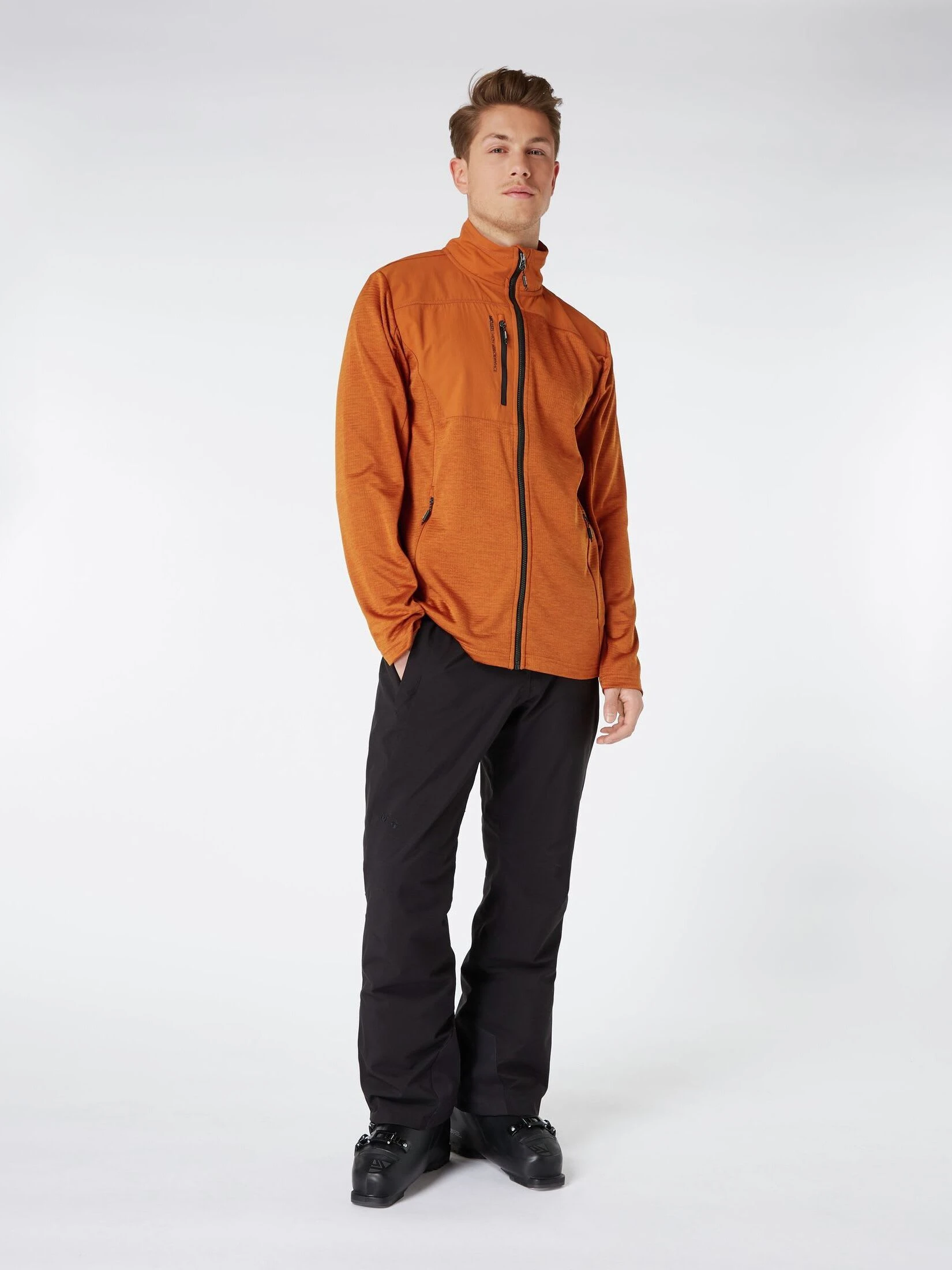 Protest Full Zip Top " PRTHAMMEREN In Umberorange 5 Protest Full Zip Top " PRTHAMMEREN In Umberorange – Bild 3