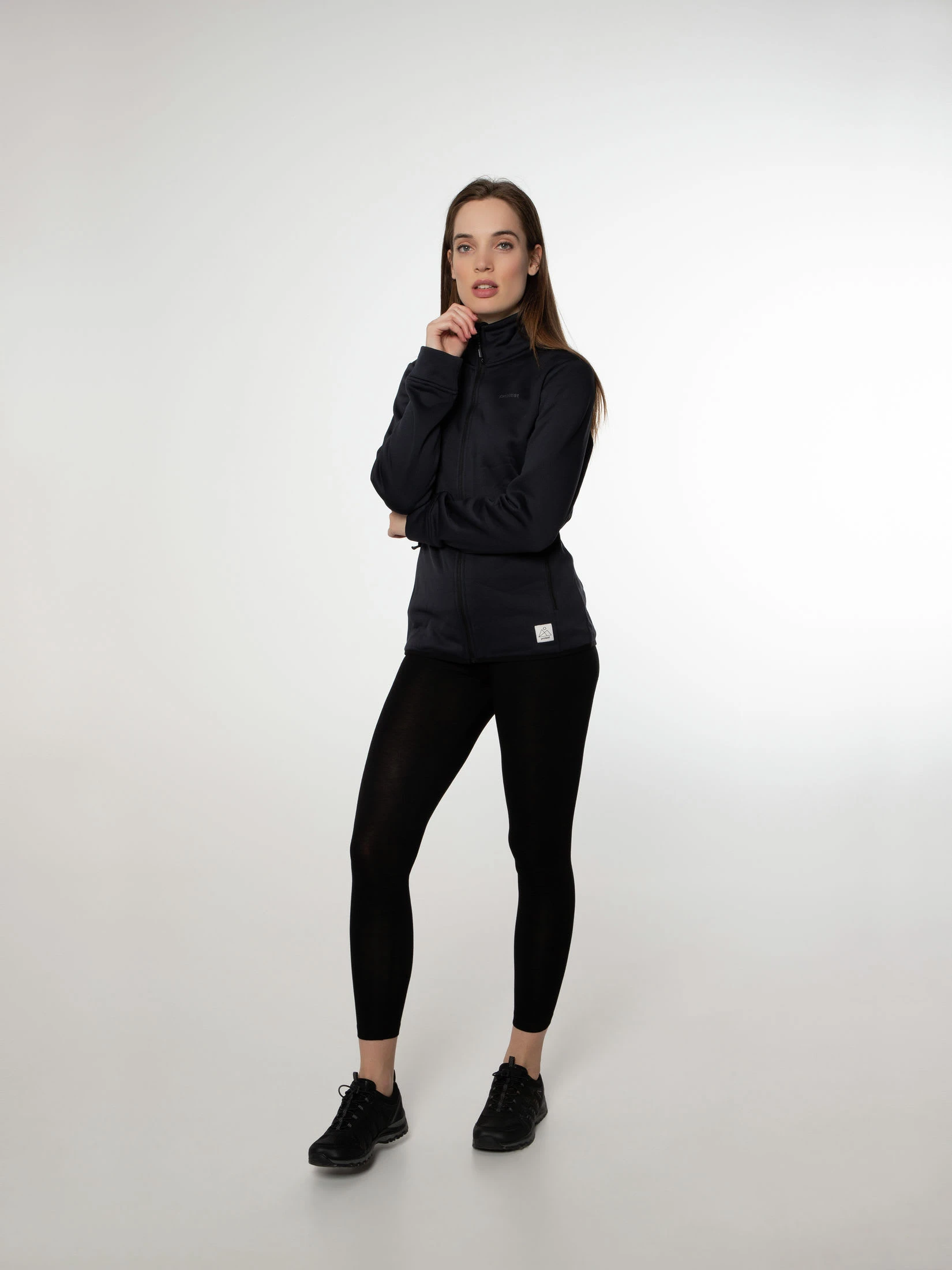 Protest Full Zip Top " PRTKUMAE In True Black 5 Protest Full Zip Top " PRTKUMAE In True Black – Bild 3