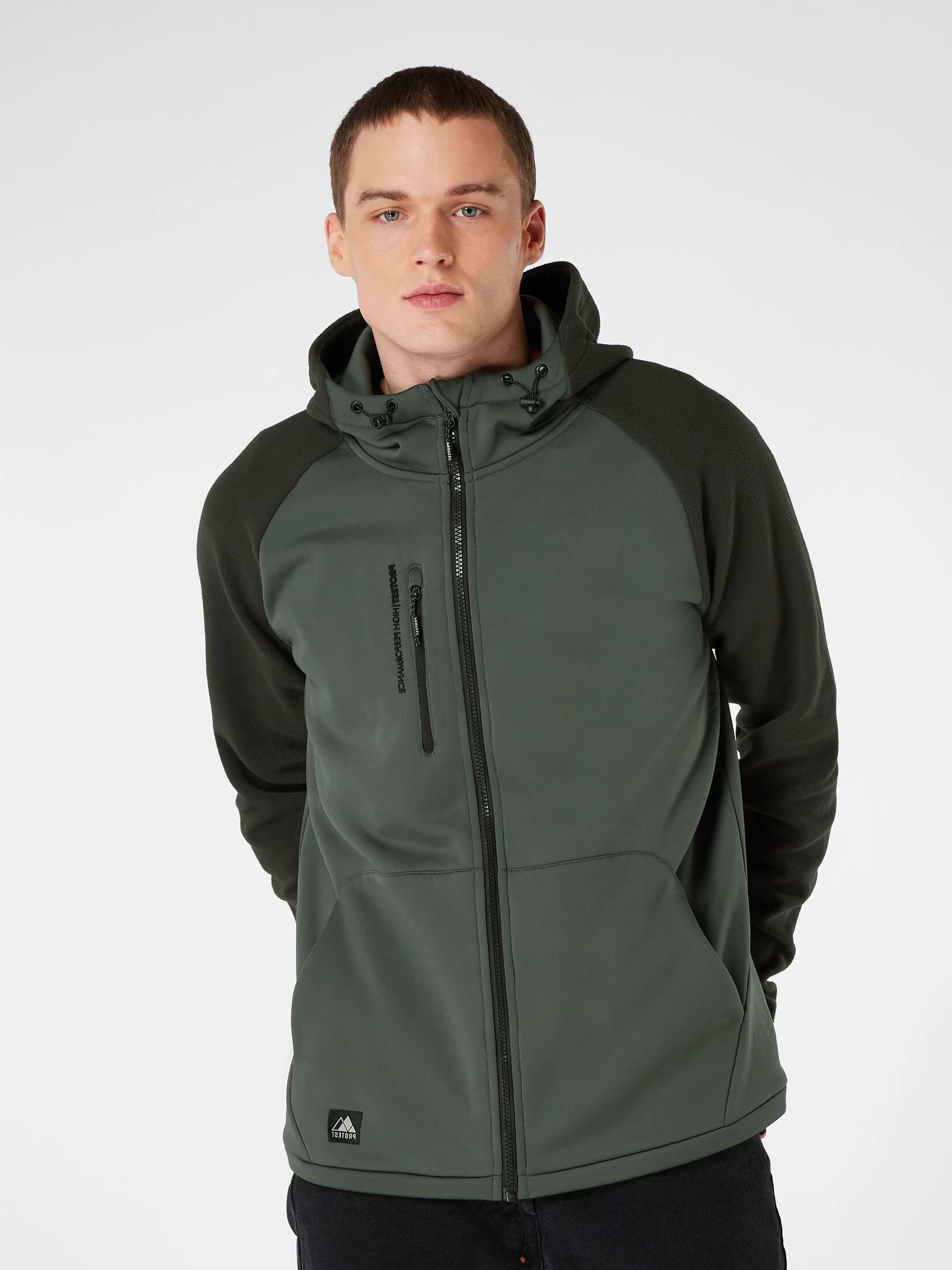 Protest Full Zip Top " PRTLADOGA In Huntergreen 4 Protest Full Zip Top " PRTLADOGA In Huntergreen – Bild 2