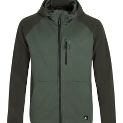 Protest Full Zip Top " PRTLADOGA In Huntergreen