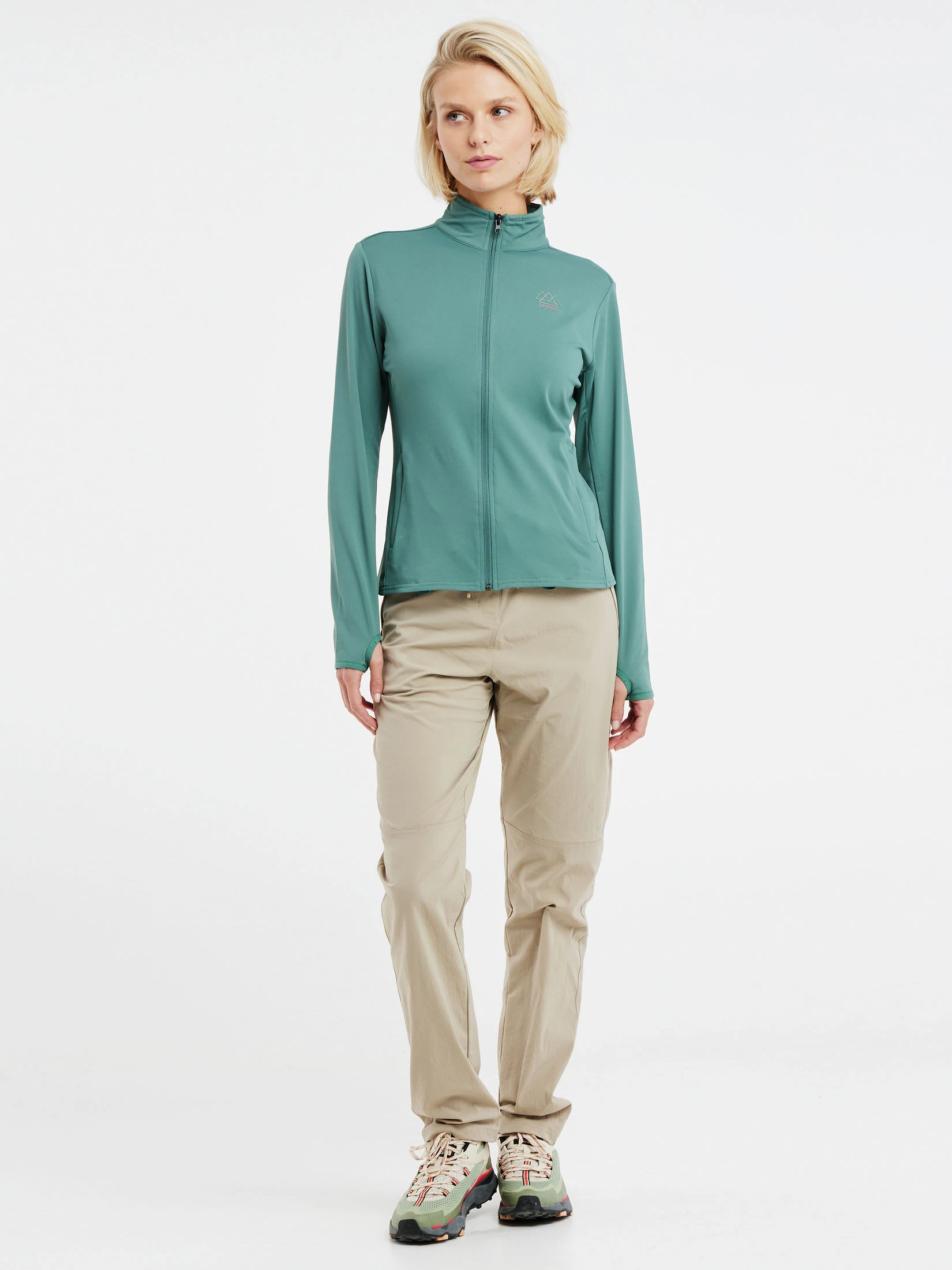 Protest Full Zip Top " PRTPEEPAL In Laurelgreen 5 Protest Full Zip Top " PRTPEEPAL In Laurelgreen – Bild 3