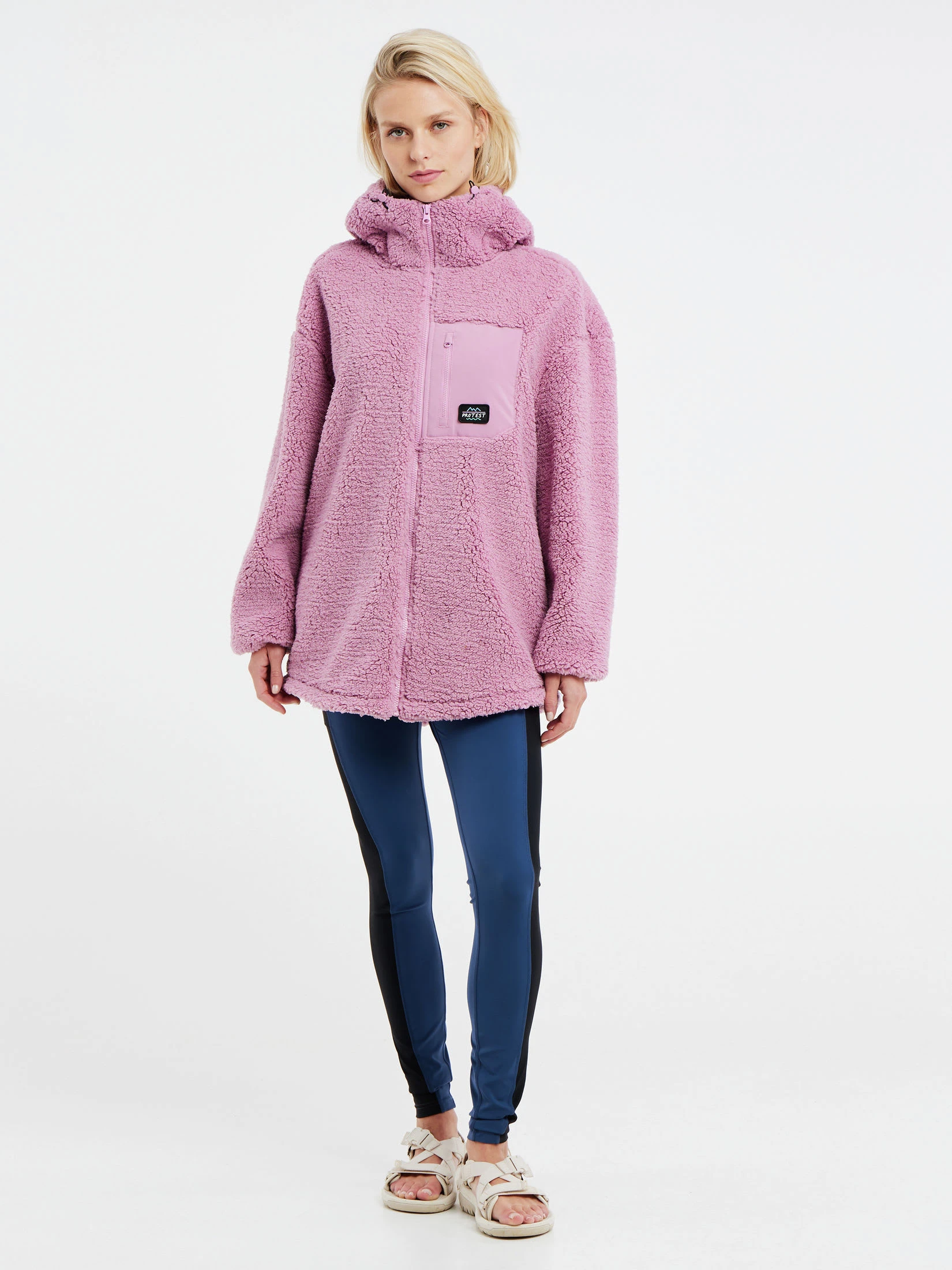 Protest Full Zip Top " PRTSAGO In Duskyrose 5 Protest Full Zip Top " PRTSAGO In Duskyrose – Bild 3