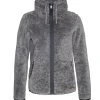 Protest Full Zip Top " RIRI In Dark Grey Melee 2 Protest Full Zip Top " RIRI In Dark Grey Melee -protest shop protest full zip top riri in dark grey melee