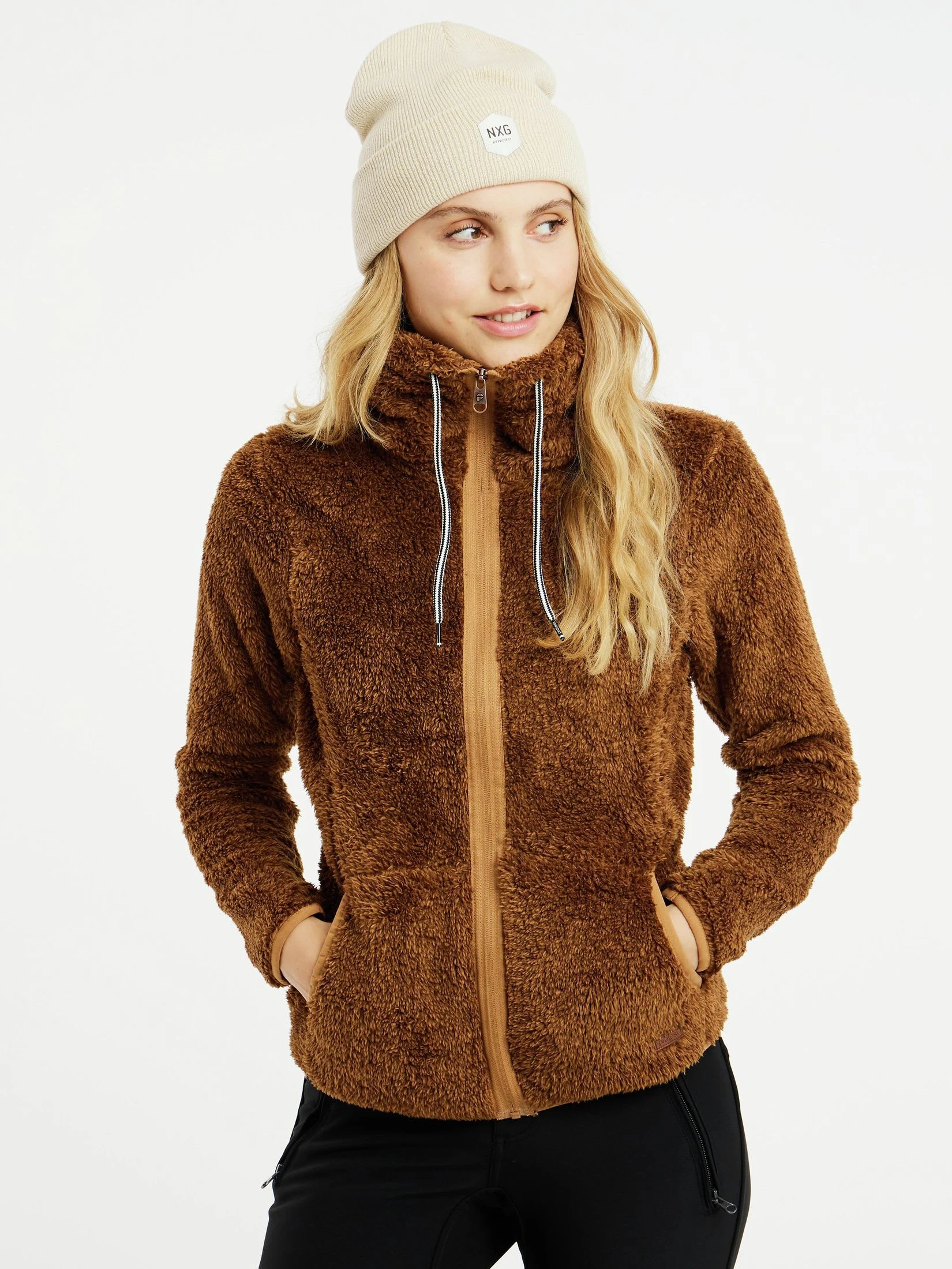 Protest Full Zip Top " RIRI In Fudgecamel 4 Protest Full Zip Top " RIRI In Fudgecamel – Bild 2