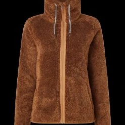 Protest Full Zip Top " RIRI In Fudgecamel