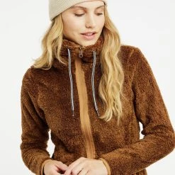 Protest Full Zip Top " RIRI In Fudgecamel 14 Protest Full Zip Top " RIRI In Fudgecamel -protest shop protest full zip top riri in fudgecamel 5