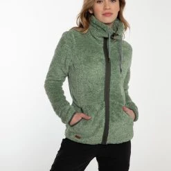 Protest Full Zip Top " RIRI In Juniper -protest shop protest full zip top riri in juniper 1