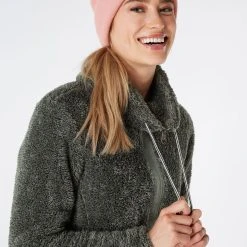 Protest Full Zip Top " RIRI In Mistygreen -protest shop protest full zip top riri in mistygreen 4