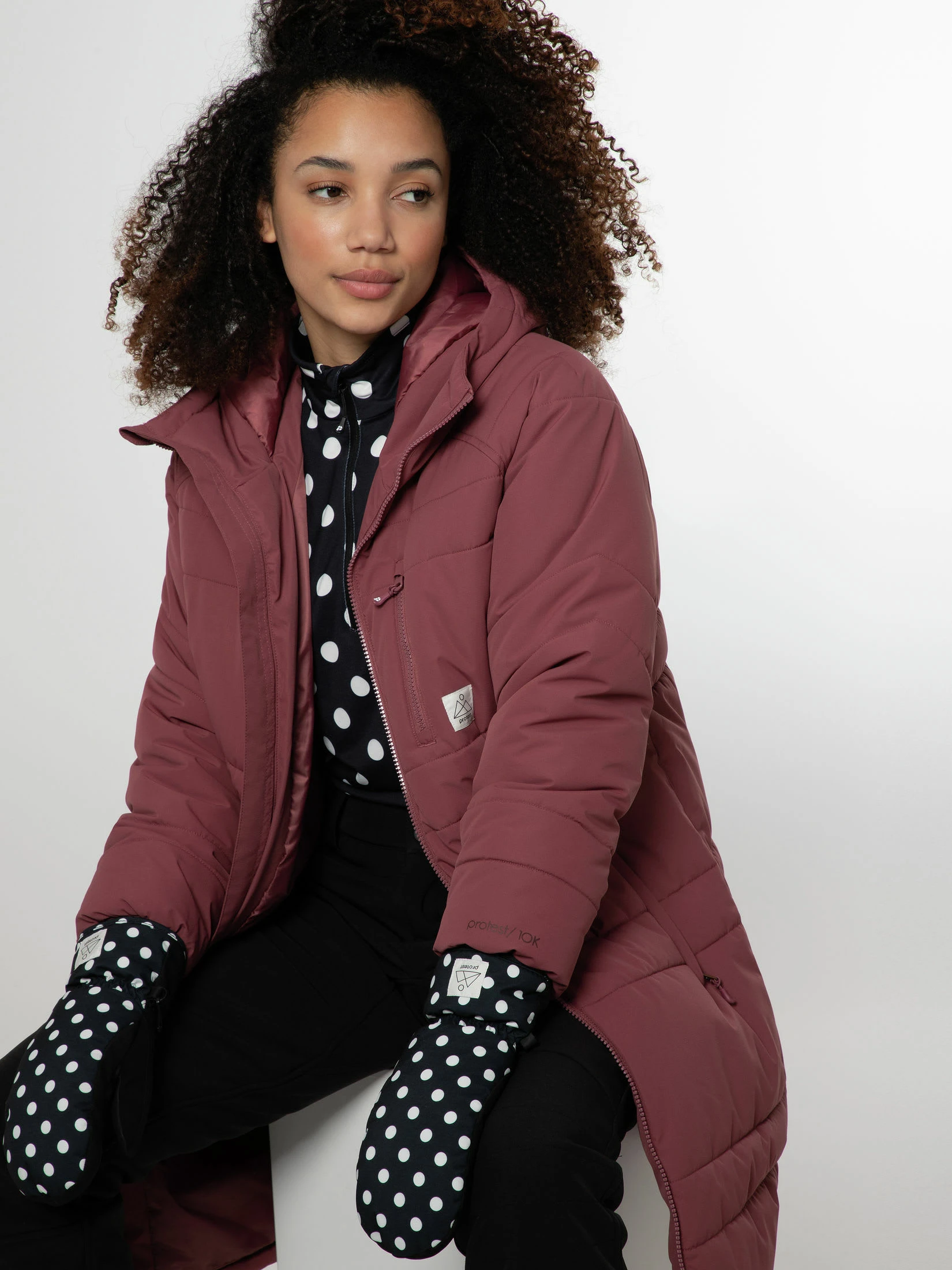 Protest Handschuhe " TANYA 21 In True Black 5 Protest Handschuhe " TANYA 21 In True Black – Bild 3