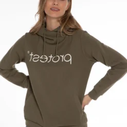 Protest Hoodie " CLASSIC LOGO HOODY In Just Leaf 14 Protest Hoodie " CLASSIC LOGO HOODY In Just Leaf -protest shop protest hoodie classic logo hoody in just leaf 5