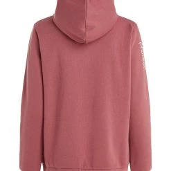 Protest Hoodie " CLASSIC LOGO HOODY In Petal Pink -protest shop protest hoodie classic logo hoody in petal pink 4