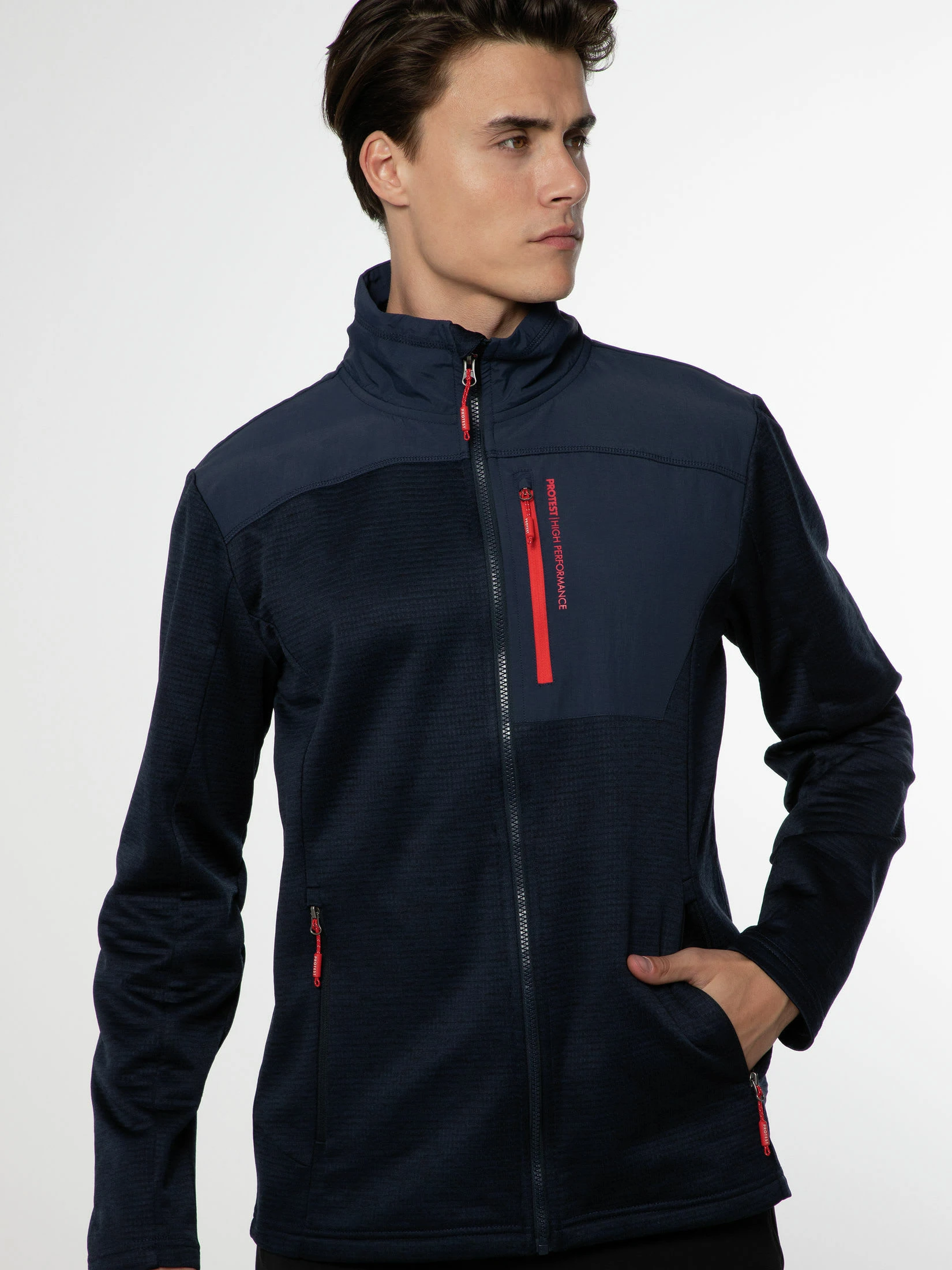 Protest Hoodie Mit Reißverschluss " HAMMEREN In Deep Ocean 8 Protest Hoodie Mit Reißverschluss " HAMMEREN In Deep Ocean – Bild 6