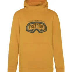 Protest Hoodie " WIZZET JR In Dark Yellow