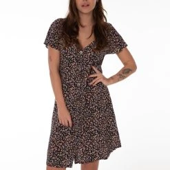 Protest Kleid " ONTARIO In True Black -protest shop protest kleid ontario in true black 1 scaled