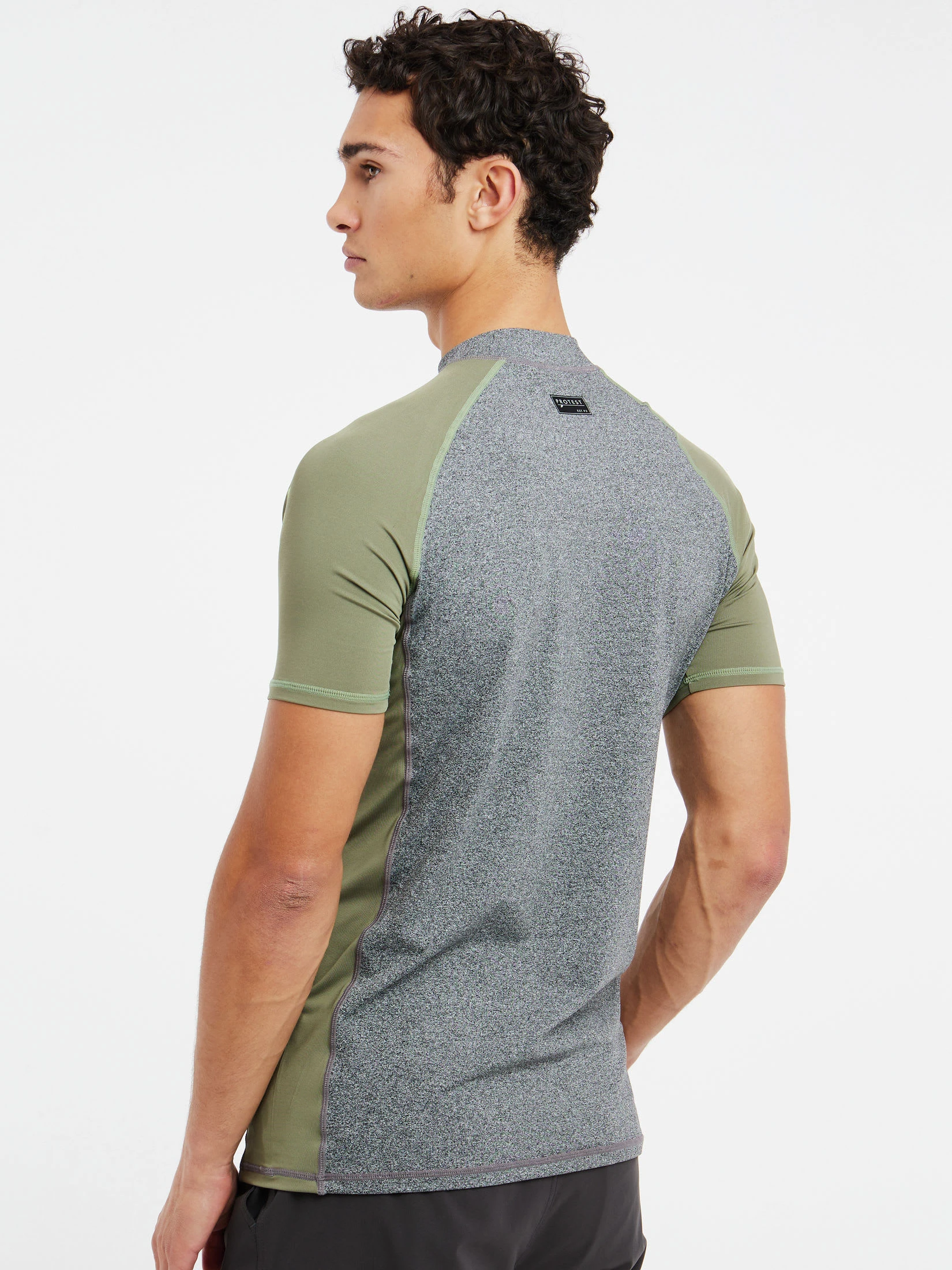 Protest Kurzarm-Rashguard " PRTHORROCKS In Dark Grey Melee 6 Protest Kurzarm-Rashguard " PRTHORROCKS In Dark Grey Melee – Bild 4