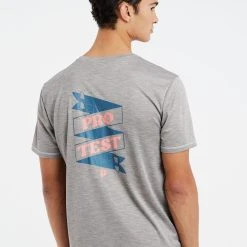 Protest Kurzarm-Rashguard " PRTPRETA In Dark Grey Melee -protest shop protest kurzarm rashguard prtpreta in dark grey melee 3